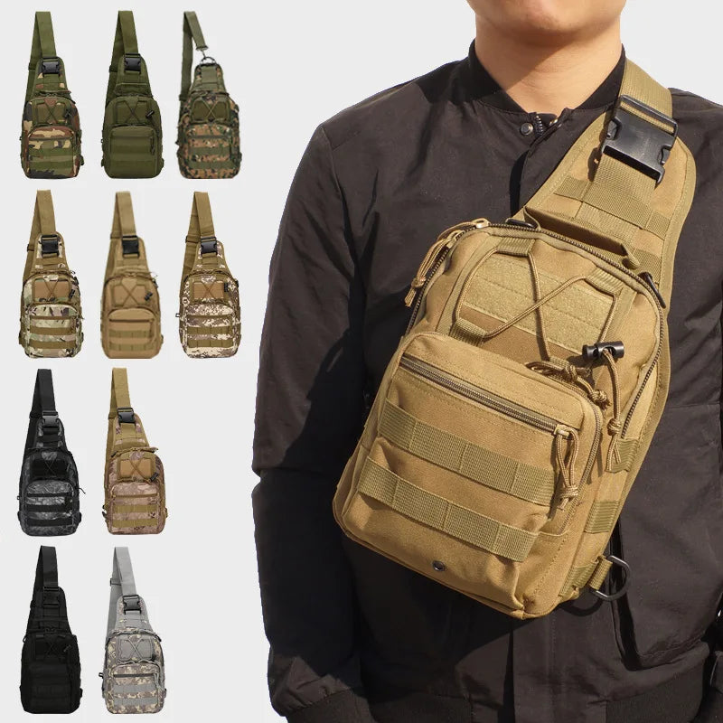 Bolsa de ombro militar tática de 20 litros