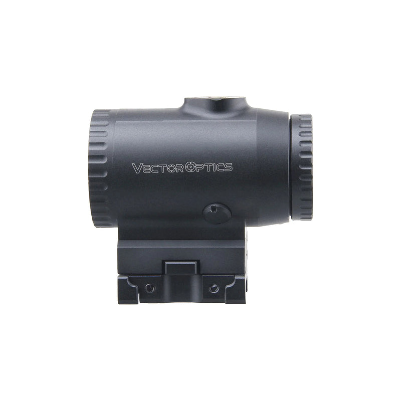 Mira Vector Optics Paragon 3x18 & 5x30 micro magnifier com ip67 à prova d'água com flip-side mount