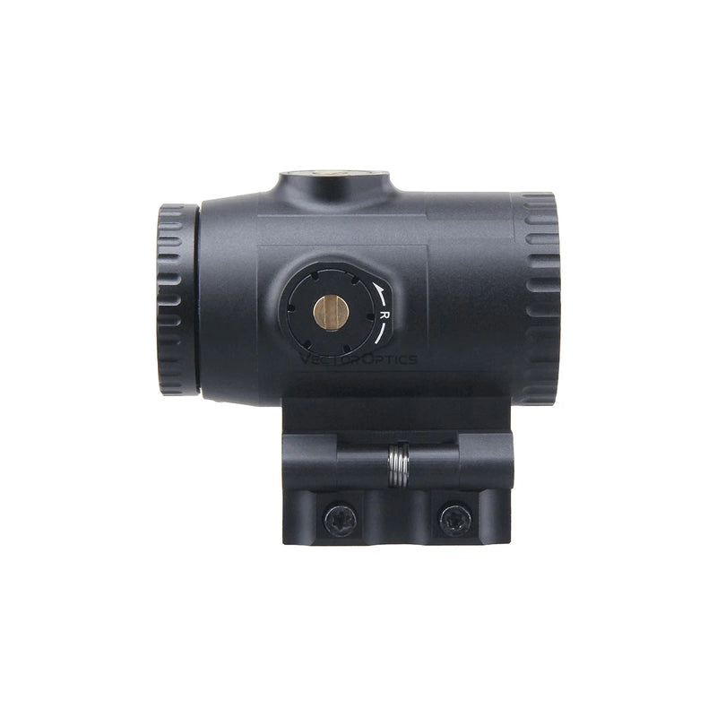 Mira Vector Optics Paragon 3x18 & 5x30 micro magnifier com ip67 à prova d'água com flip-side mount